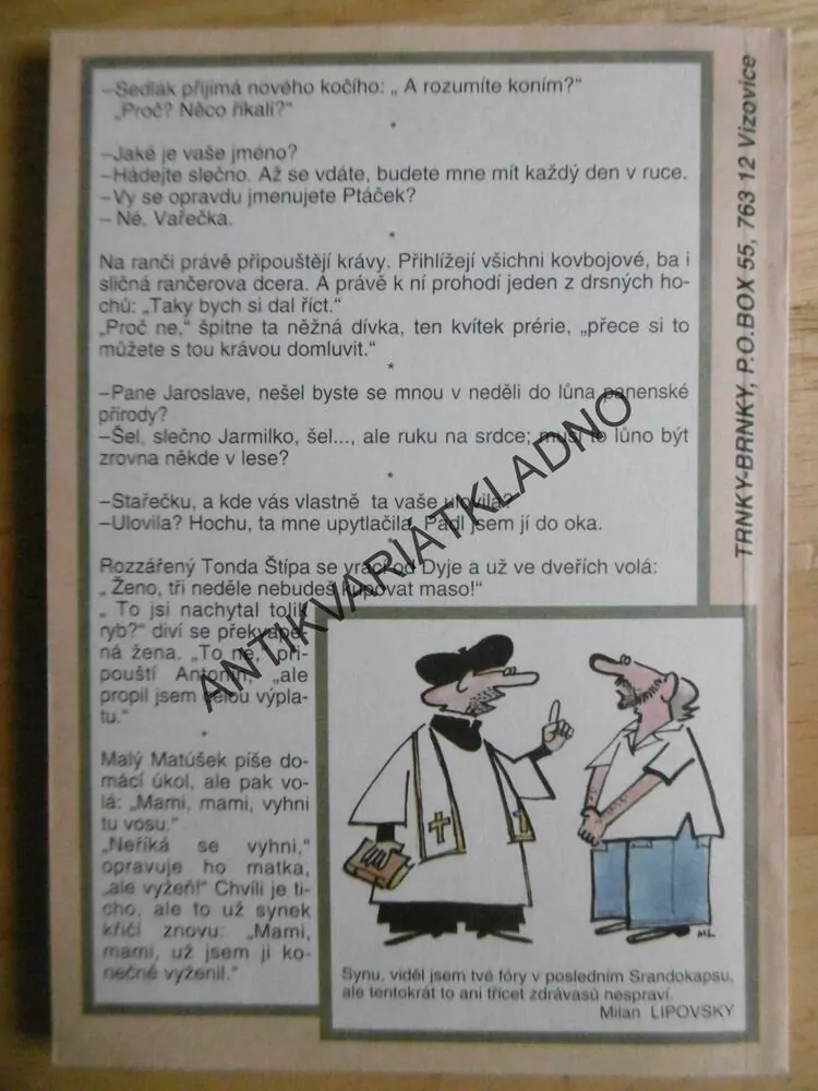 SRANDOKAPS, 9., PSINY A PTÁKOVINY ANEB Z KRAJE LESŮ, VOD A STRÁNÍ
