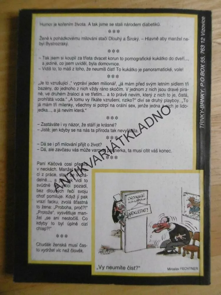 SRANDOKAPS, 11., HUMOR NAČERNO