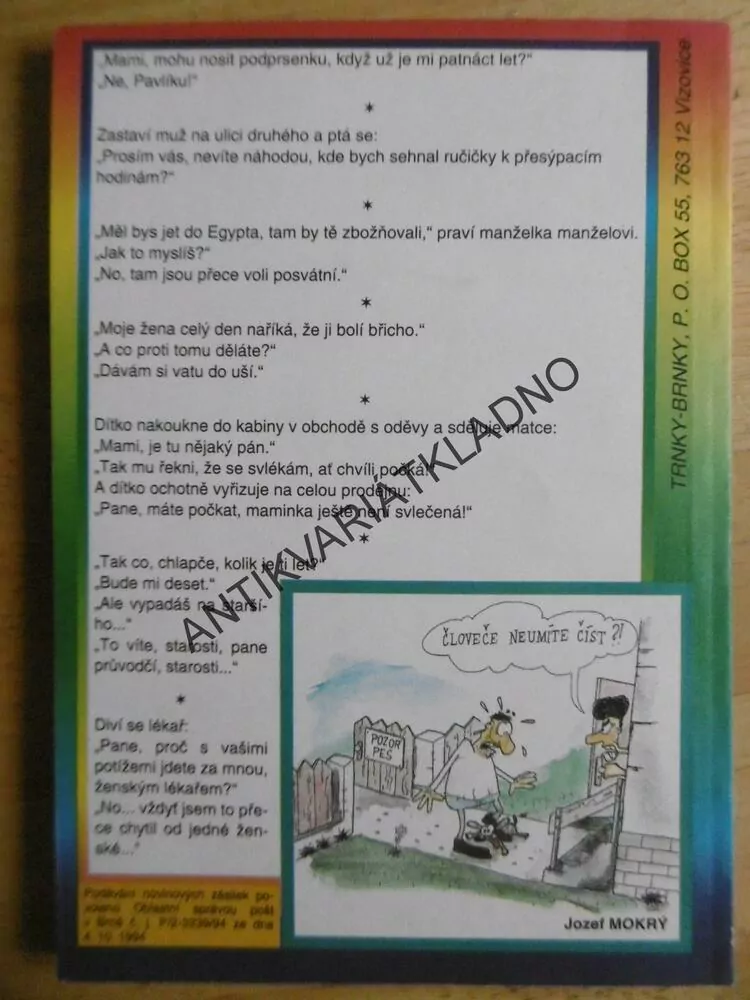 SRANDOKAPS, 16., ABECEDA HUMORU