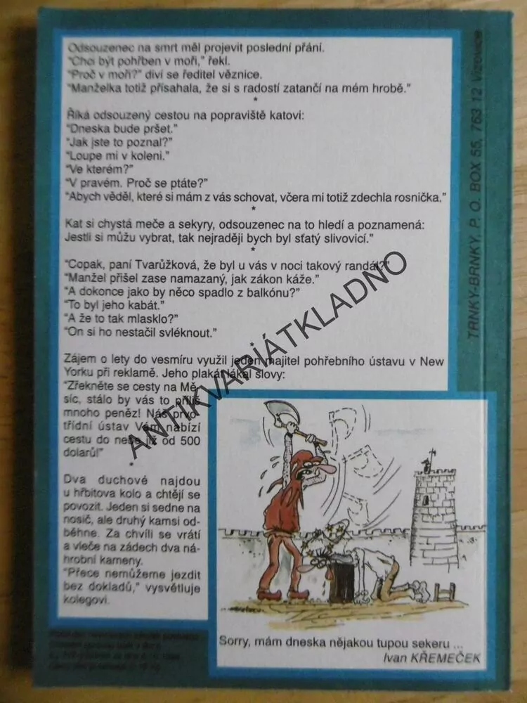 SRANDOKAPS, 19., KATOVSKÉ ŠLEHY