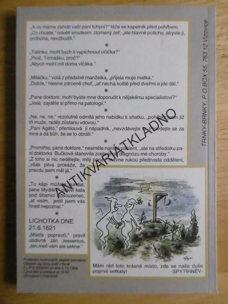 SRANDOKAPS, 23., ŠIBENIČNÍ HUMOR