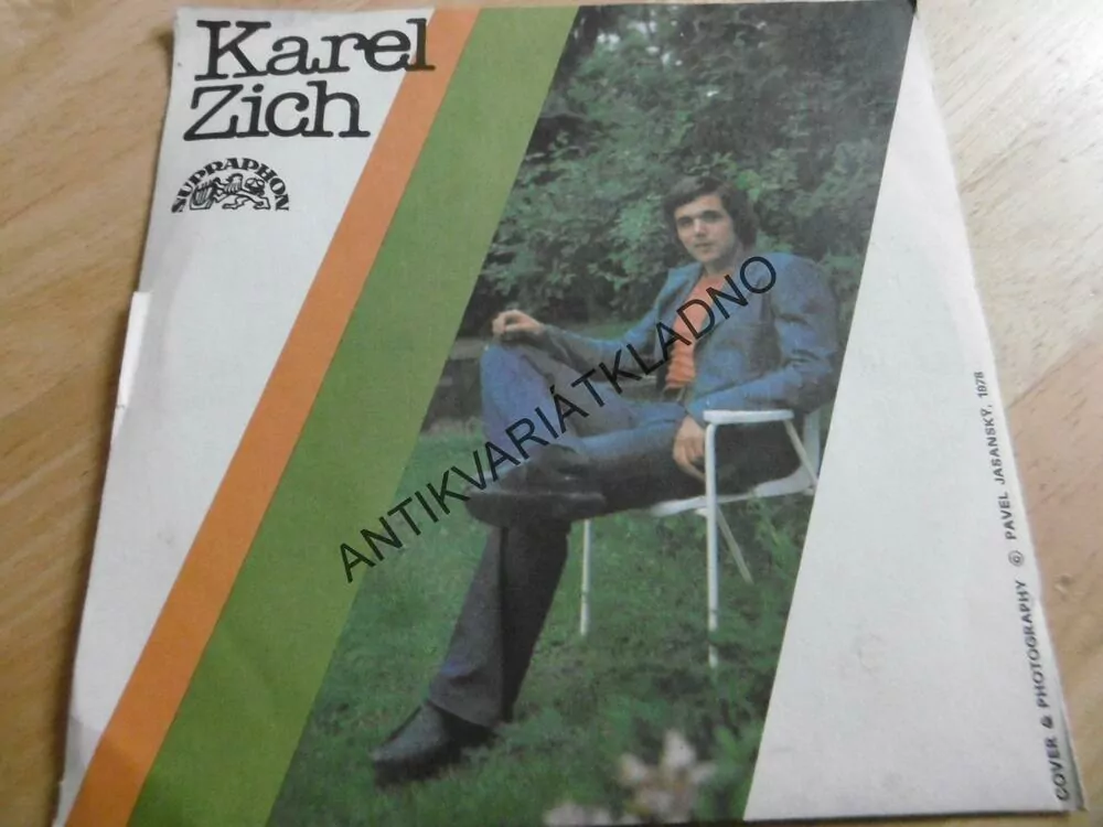 NA PRVNÍM PROGRAMU, V ZÁDECH TÁHNU STÍN, KAREL ZICH, MALÁ DESKA