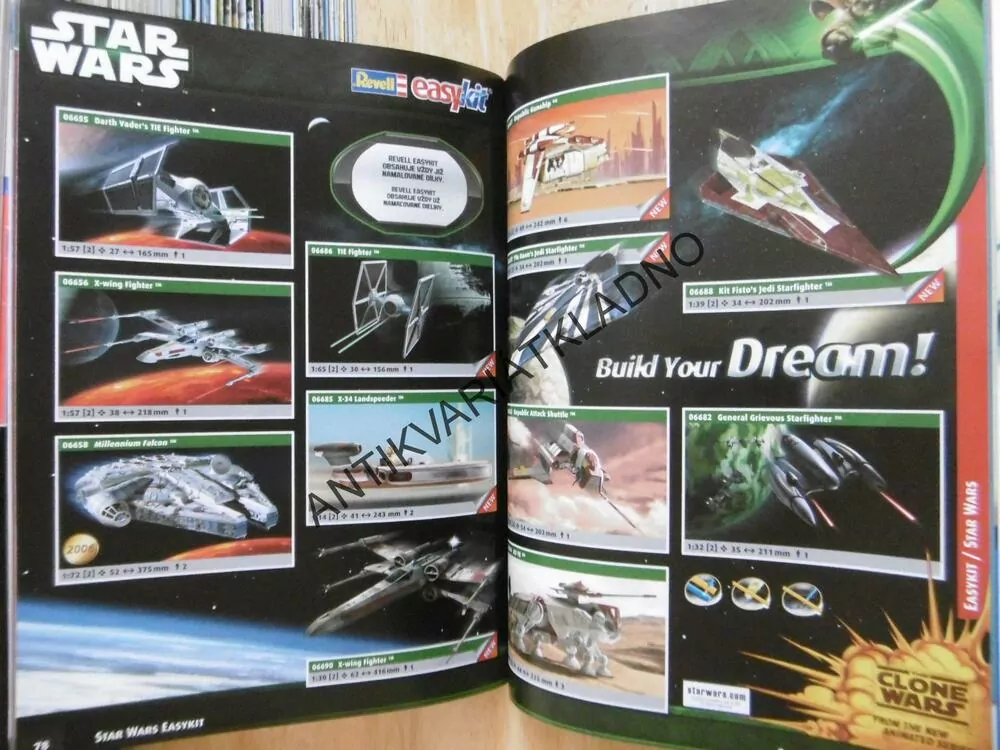 REVELL, MODEL KATALOG, CZ, SK, 2013, SPECIÁLNÍ EDICE