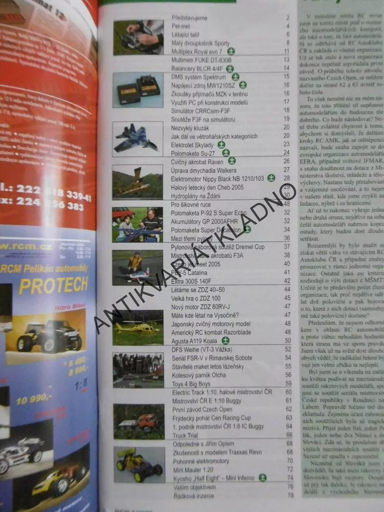 ČASOPIS RC REVUE 6/2005