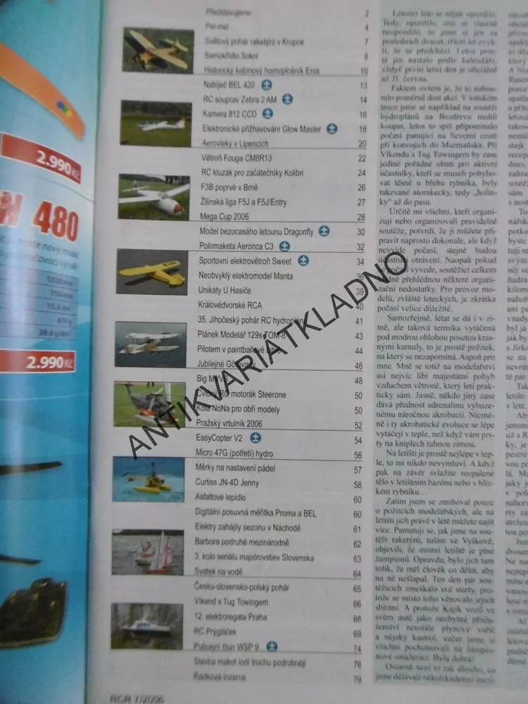 ČASOPIS RC REVUE 7/2006