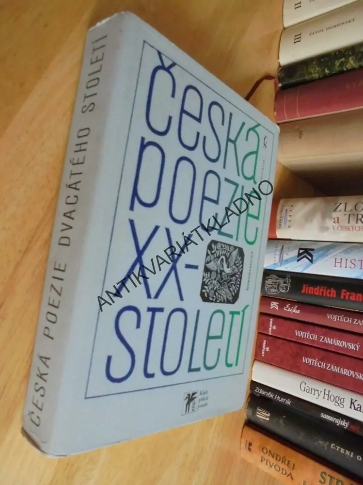 ČESKÁ POEZIE XX-STOLETÍ, BLAHYNKA,DŘEVORYT, 1980, **an