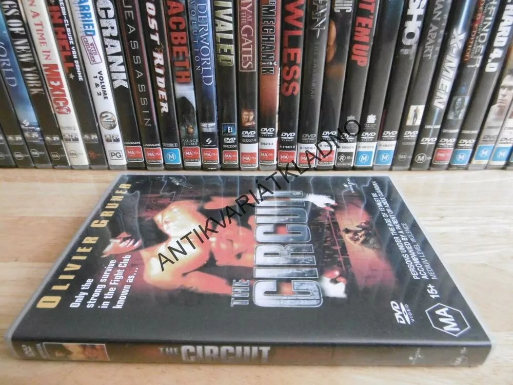 THE CIRCUIT, ILIVIER GRUNER, DVD FILM BEZ DABINGU BEZ ČESKÝCH TITULKŮ