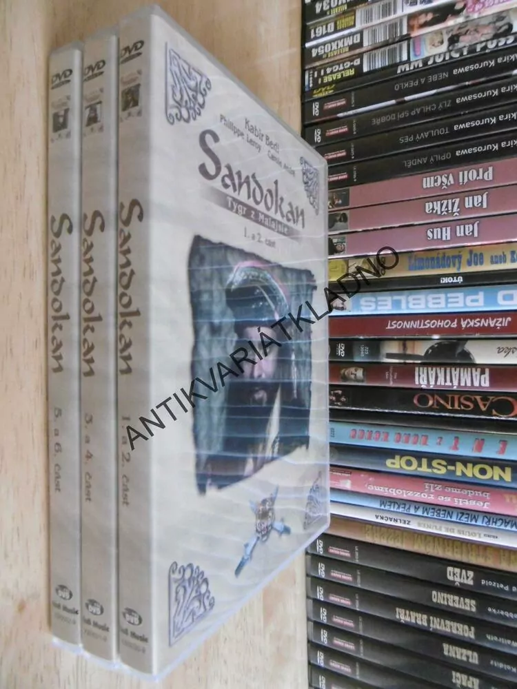 SANDOKAN 1-6, 2 DVD FILM
