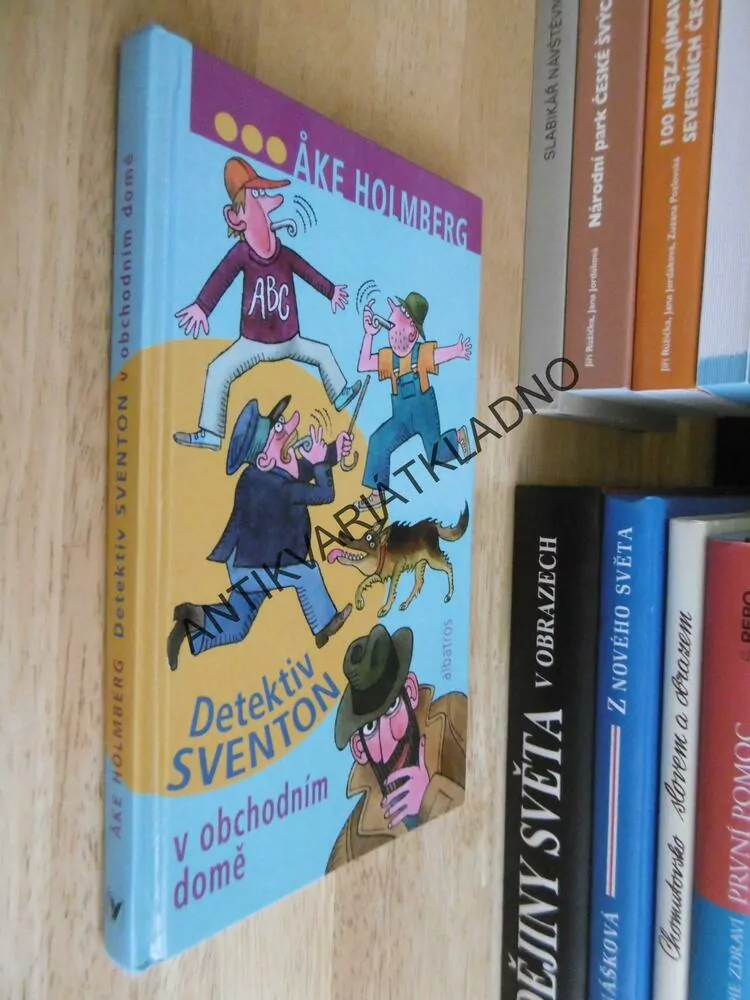 DETEKTIV SVENTON V OBCHODNÍM DOMĚ, ALE HOLMBERG, MARCEL STECKER, **an