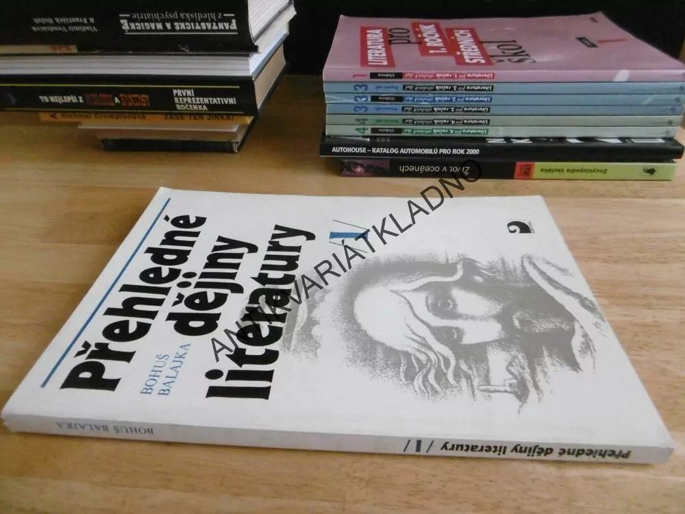 PŘEHLEDNÉ DĚJINY LITERATURY, BOHUŠ BALAJKA, 1.