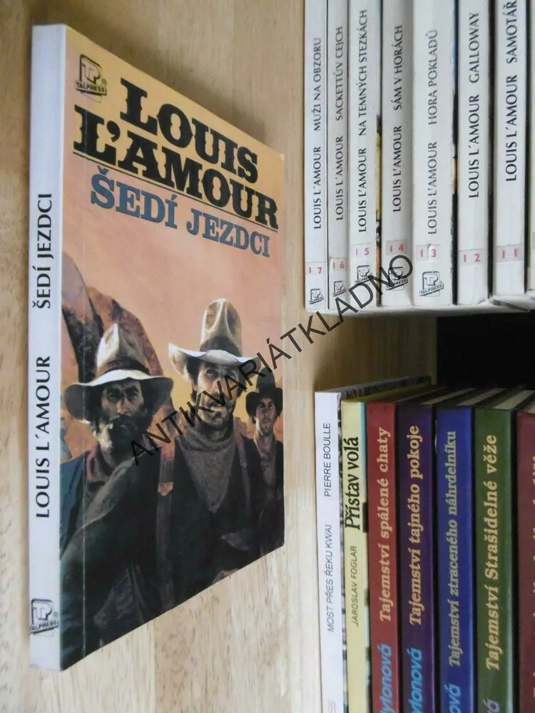 ŠEDÍ JEZDCI, LOUIS L´AMOUR, **an
