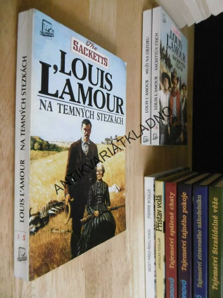 NA TEMNÝCH STEZKÁCH, LOUIS L´AMOUR, **an