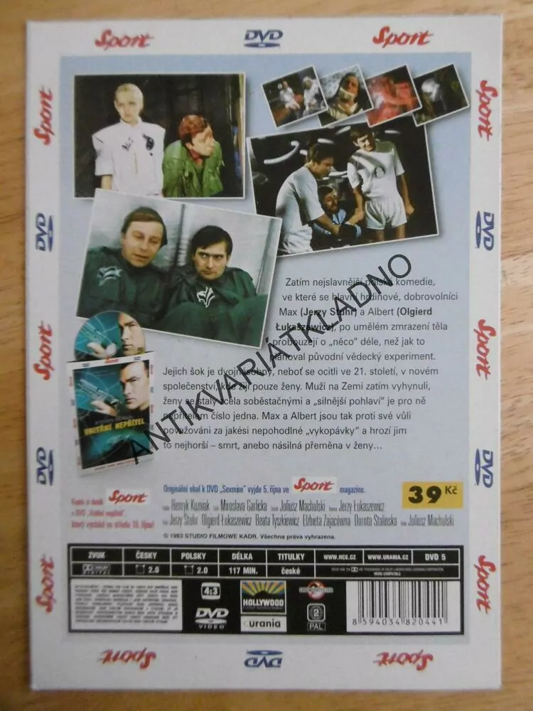SEXMISE, DVD FILM
