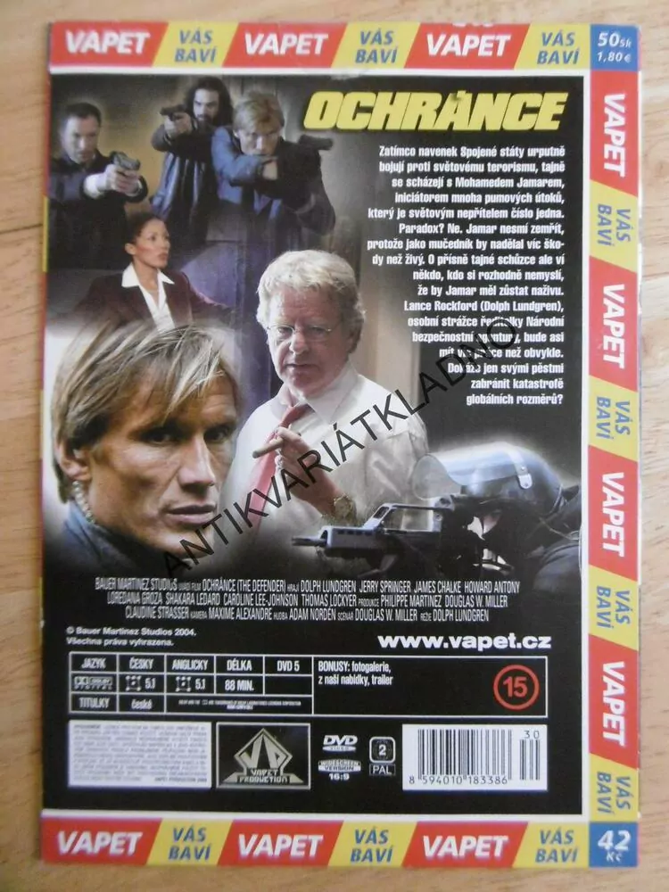OCHRÁNCE, DVD FILM
