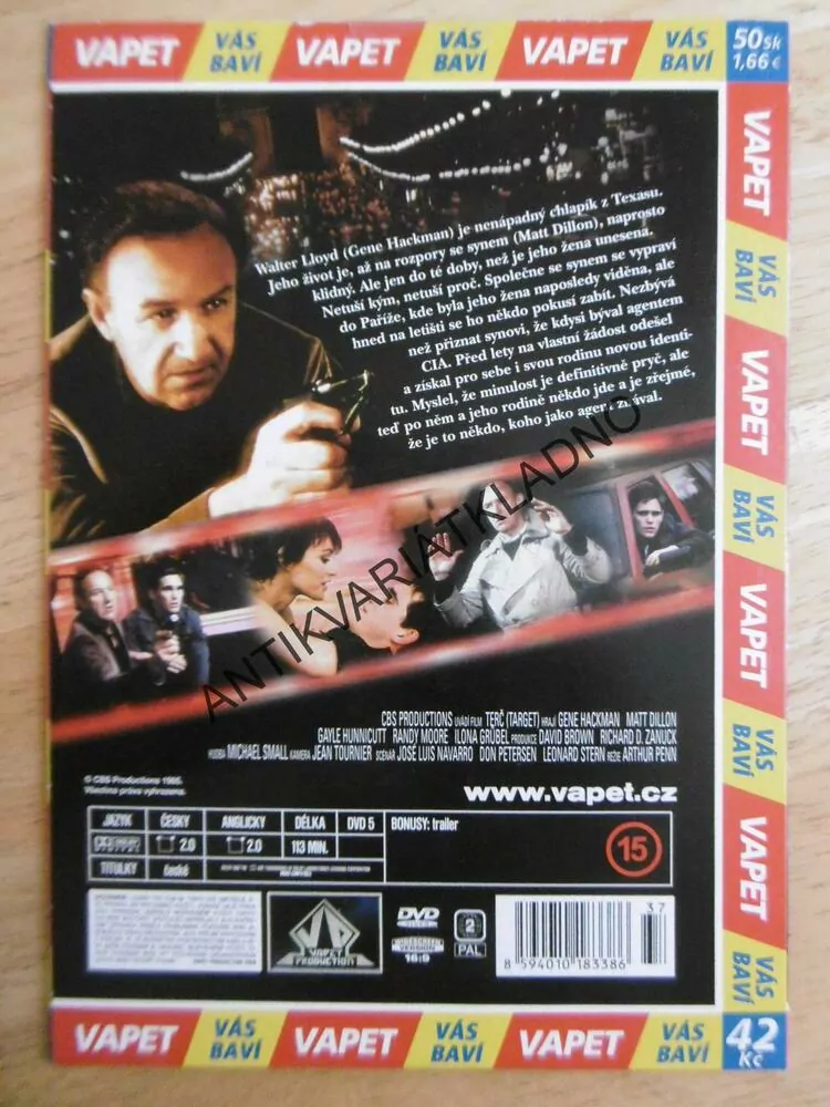 TERČ, DVD FILM