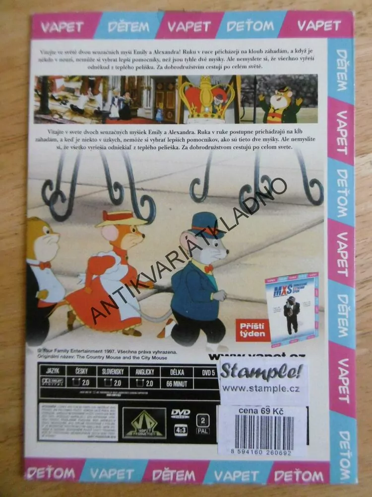 MYŠIČKY 2., DVD FILM
