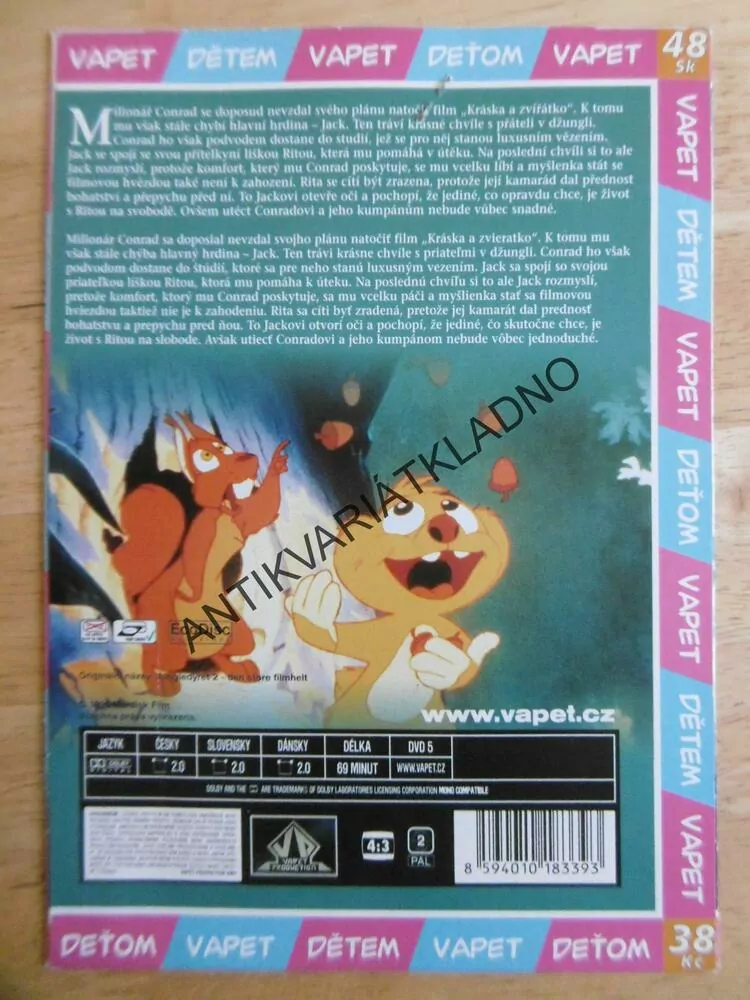 JUNGLE JACK,2., DVD FILM