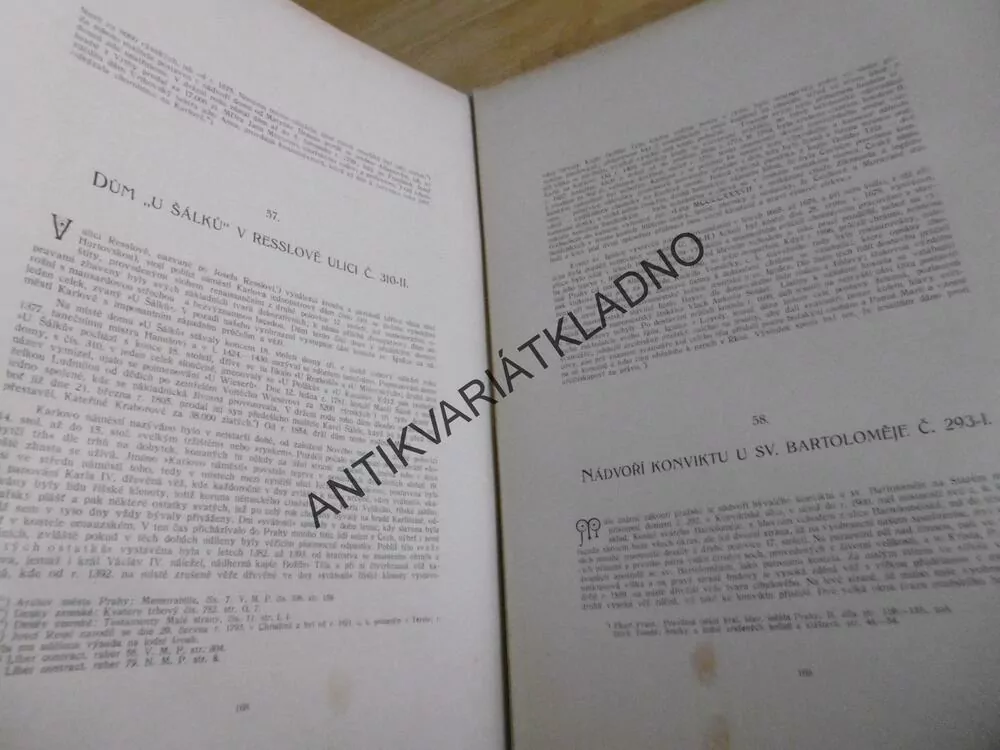STARÁ PRAHA, 1906, 100 AKVARELŮ VÁCSLAV JANSA, TEXT.ČÁST + LISTY, NESVÁZANÉ