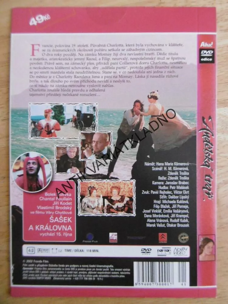 ANDĚLSKÁ TVÁŘ, DVD FILM 