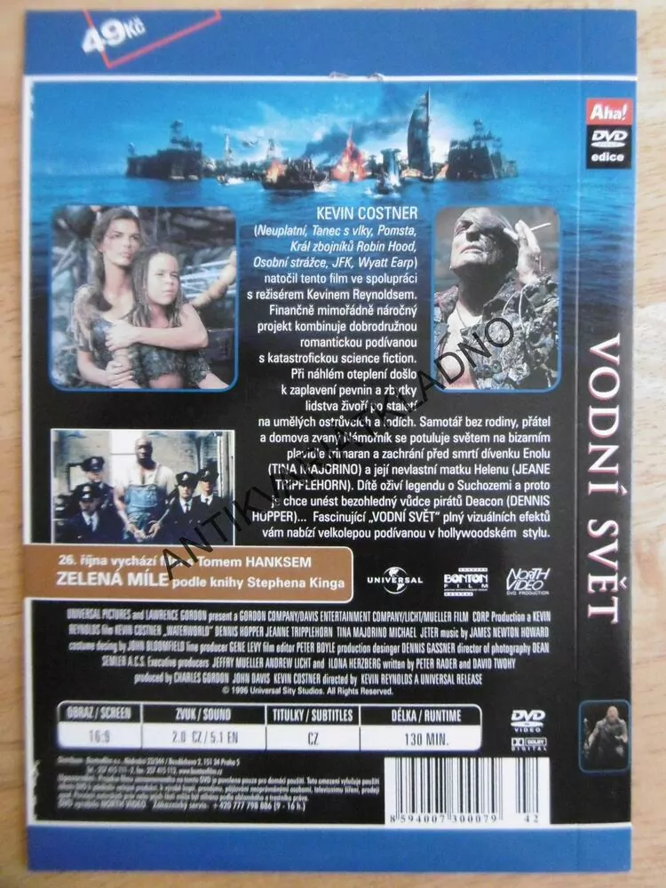 VODNÍ SVĚT, DVD FILM
