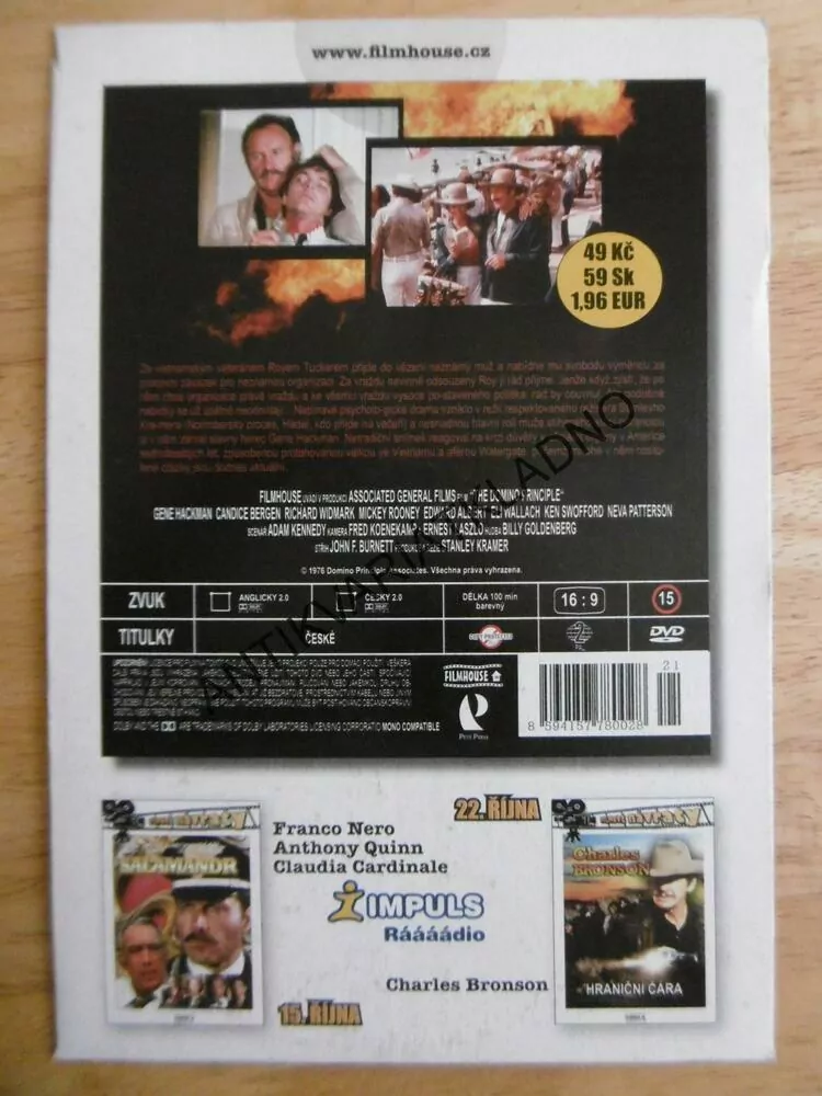 DOMINO, DVD FILM