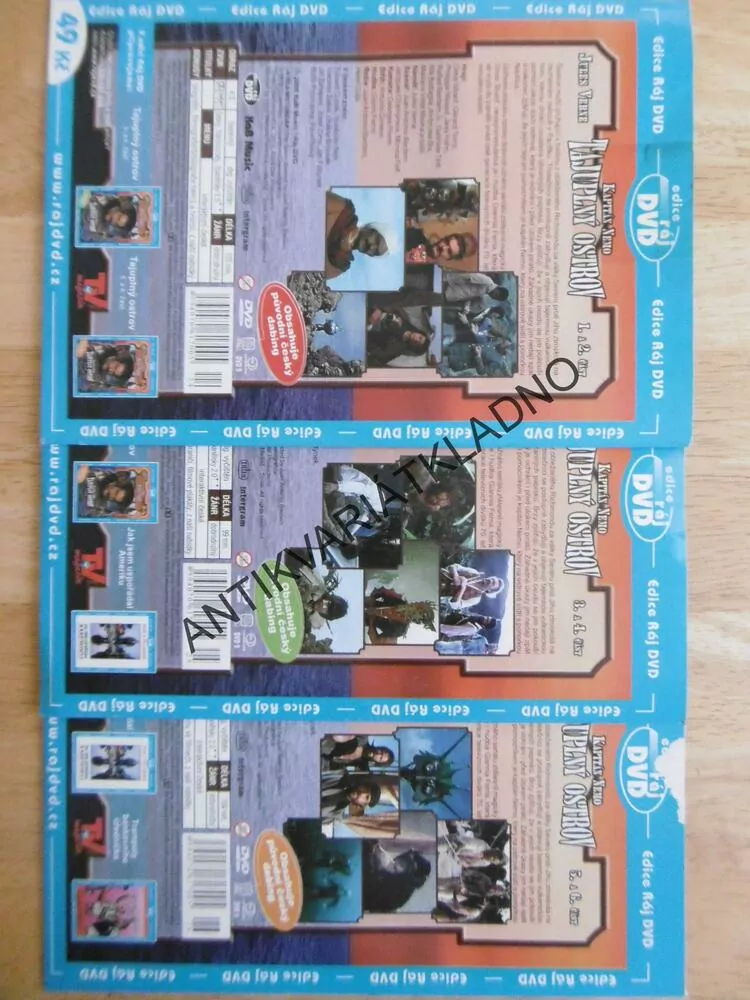 TAJUPLNÝ OSTROV, 1-6, DVD FILM