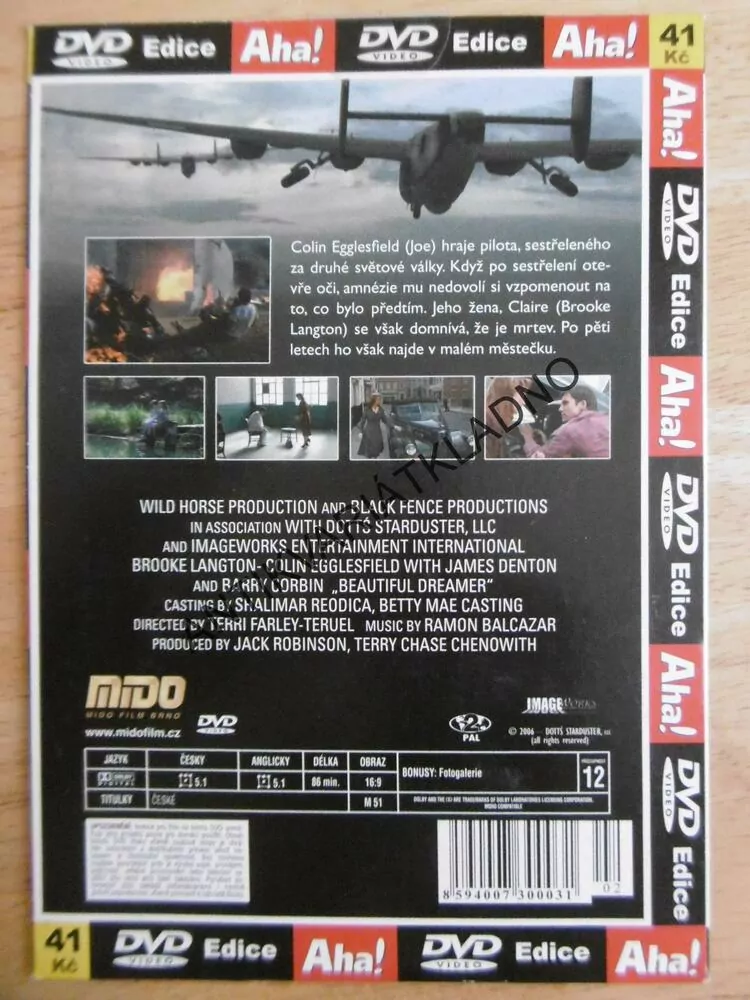 ZTRACEN V OBLACÍCH, DVD FILM 