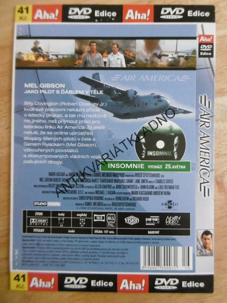AIR AMERICA, DVD FILM