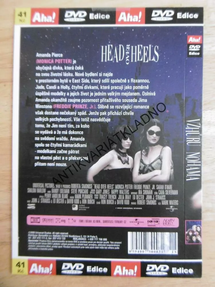 VZHŮRU NOHAMA, DVD FILM