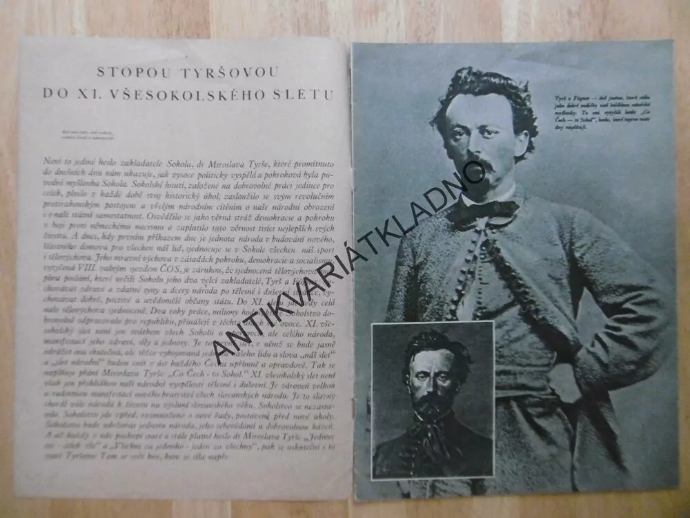 STOPOU TYRŠOVOU, SOKOL PRAHA 1948, ZRCADLO DOBY Č. 4.