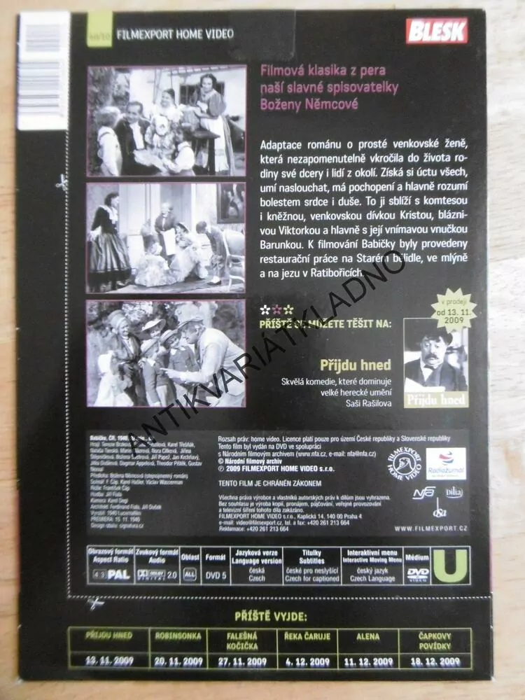 BABIČKA, DVD FILM 
