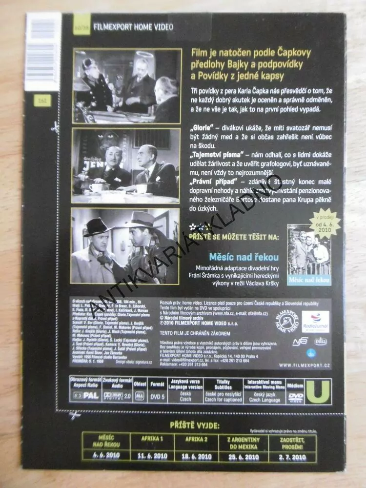 O VĚCECH NADPŘIROZENÝCH, DVD FILM 