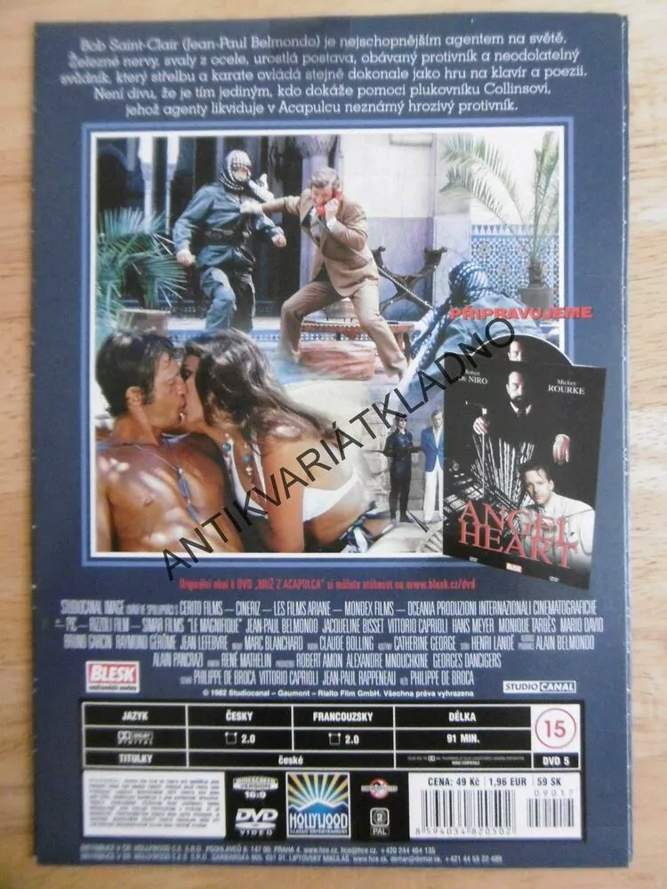 MUŽ Z ACAPULCA, DVD FILM