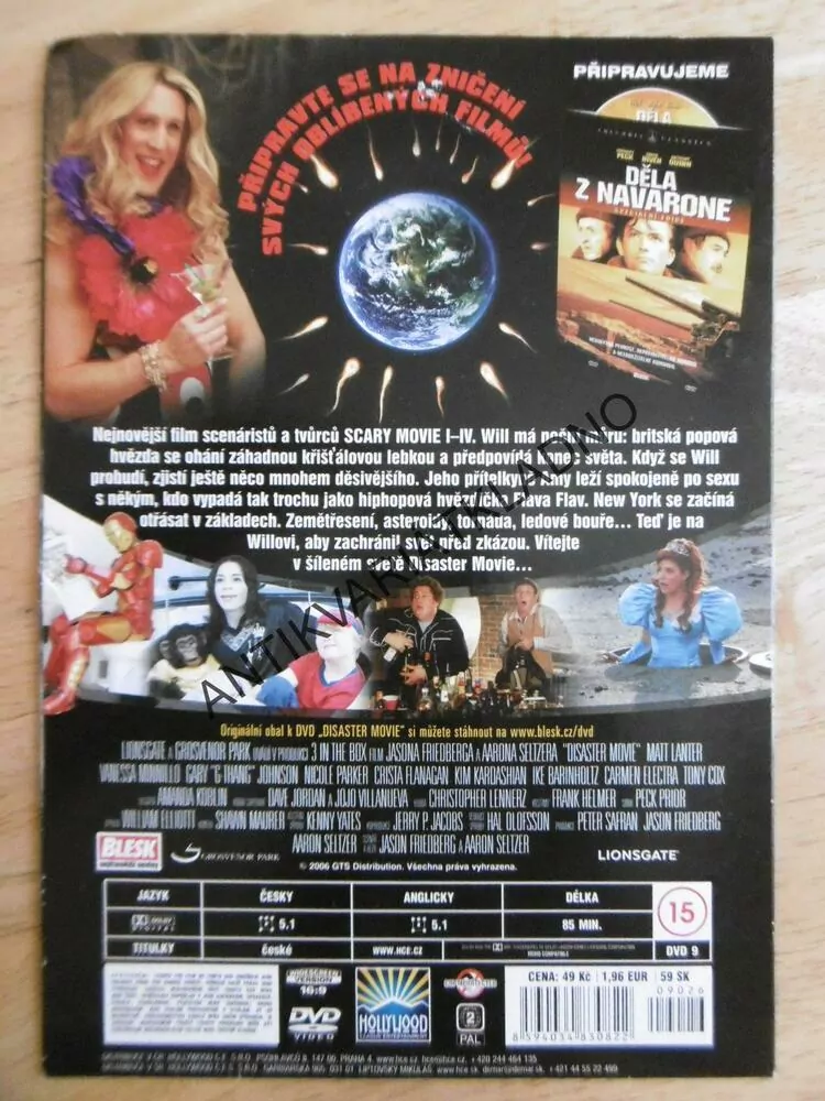 DISASTER MOVIE, DVD FILM HOROR
