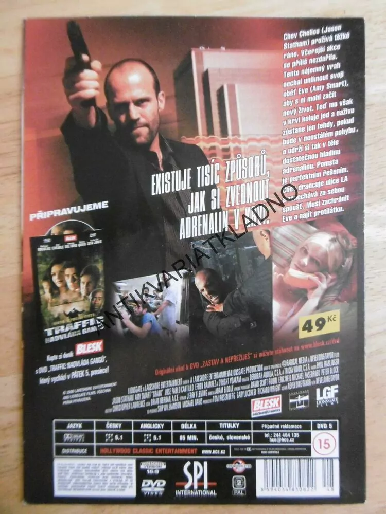 ZASTAV A NEPŘEŽIJEŠ, DVD FILM