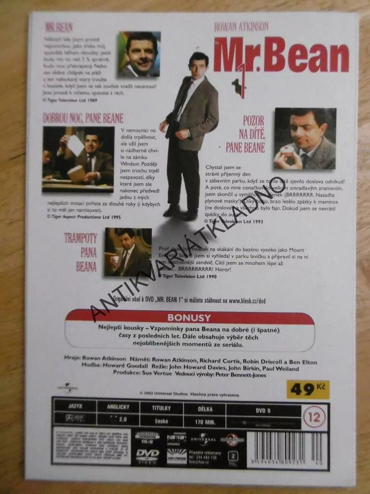 MR.BEAN 1., DVD FILM