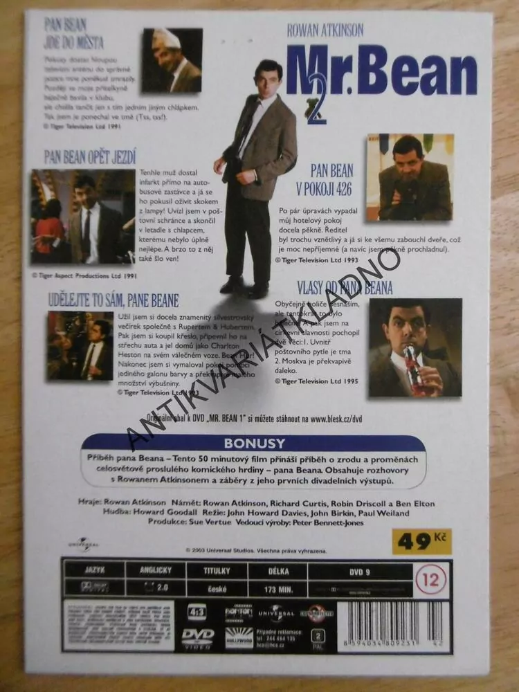 MR.BEAN 2., DVD FILM