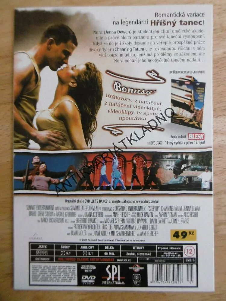LET´S DANCE, DVD FILM 