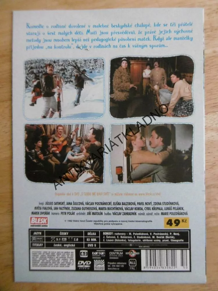 S TEBOU MĚ BAVÍ SVĚT, DVD FILM 