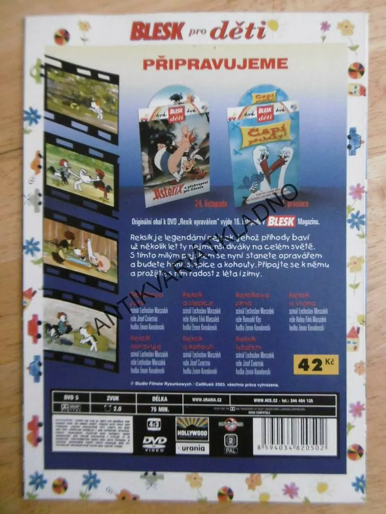 REKSÍK OPRAVÁŘEM, DVD FILM