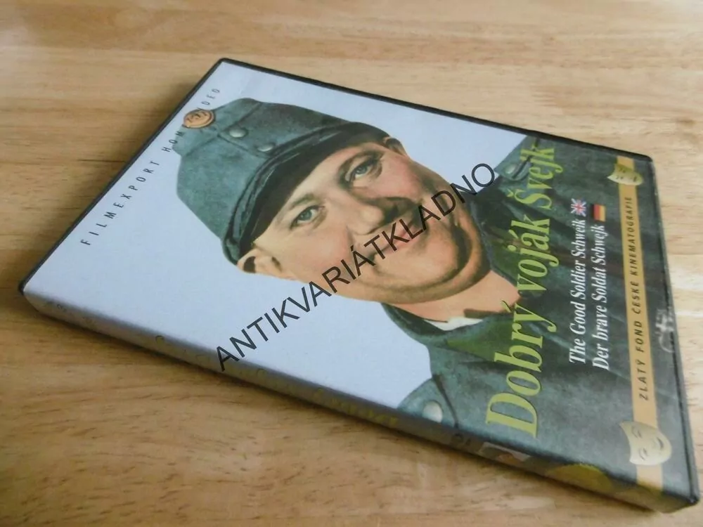 DOBRÝ VOJÁK ŠVEJK, DVD FILM  ČR