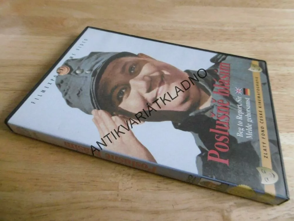 POSLUŠNĚ HLÁSÍM,ŠVEJK, DVD FILM  ČR