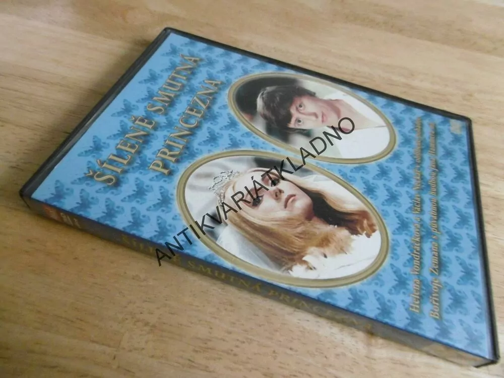 ŠÍLENĚ SMUTNÁ PRINCEZNA, DVD FILM ČR
