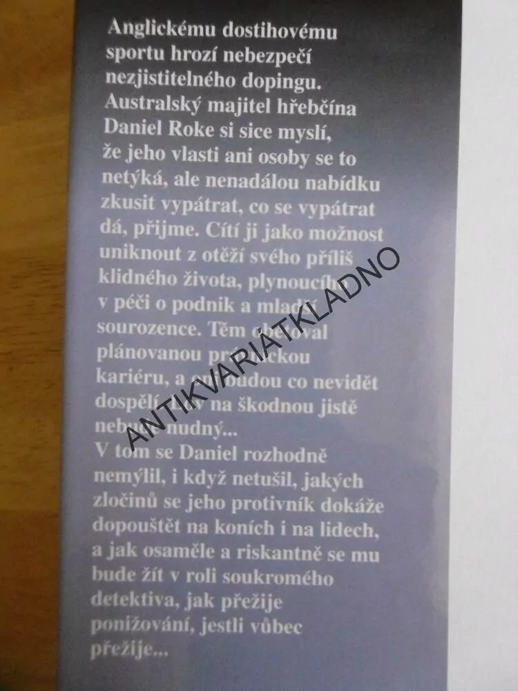 OHEŇ A BIČ, DICK FRANCIS, **an