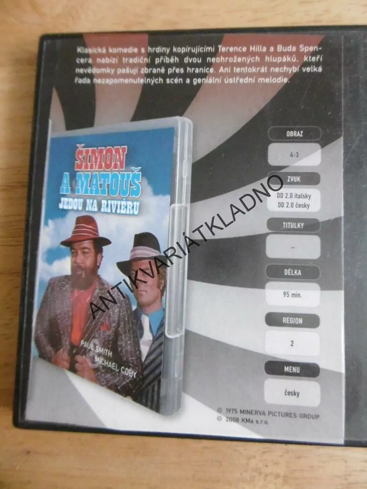 ŠIMON A MATOUŠ, 2 FILMY, DVD FILM 