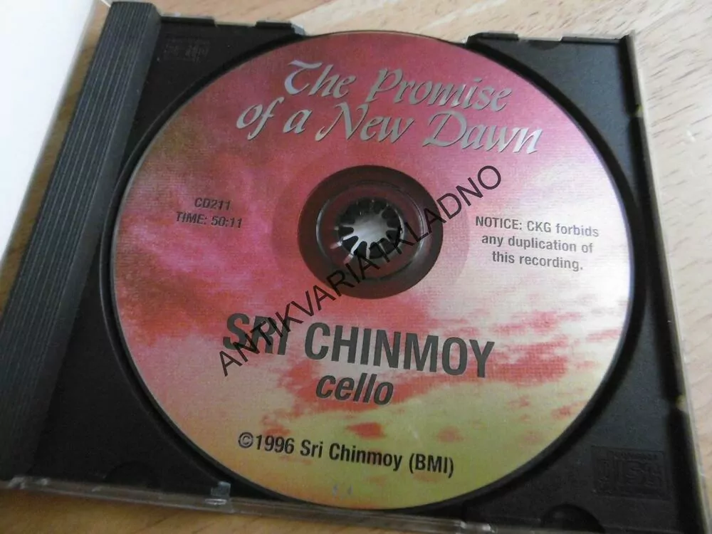 THE PROMISE OF A NEW DAWN, SRI CHINMOY PLAYS CELLO, CD
