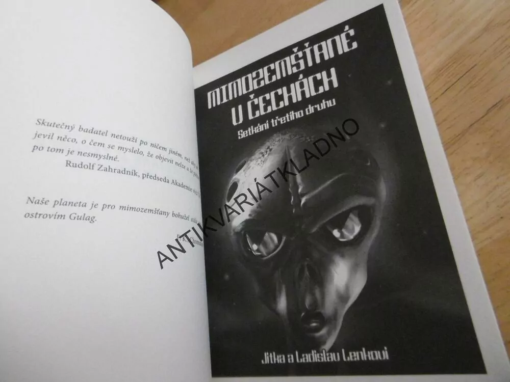 MIMOZEMŠŤANÉ V ČECHÁCH, SETKÁNÍ TŘETÍHO DRUHU, JITKA A LADISLAV LENKOVI, **an