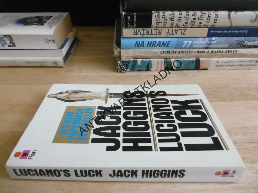 LUCIANO´S LUCK, JACK HIGGINS, ANGLICKY, **an
