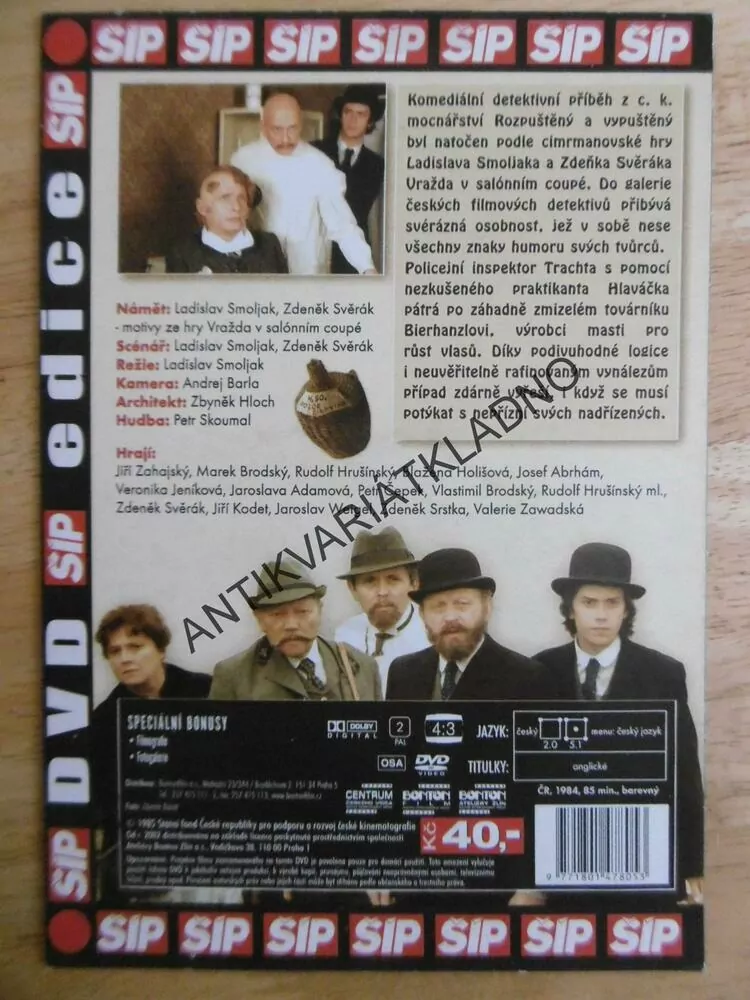 ROZPUŠTĚNÝ A VYPUŠTĚNÝ, DVD FILM 