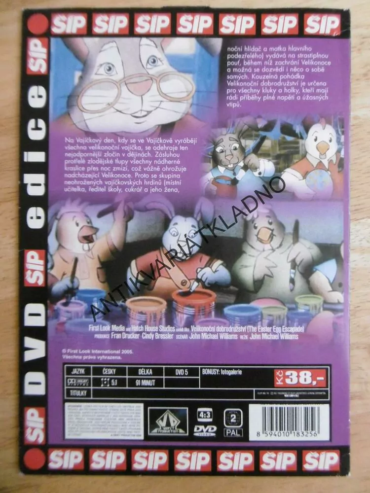 VELIKONOČNÍ DOBRODRUŽSTVÍ, DVD FILM 